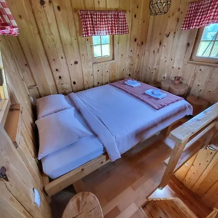 Unique Wooden Holiday House In Nature Lukovica pri Domzalah Exterior photo
