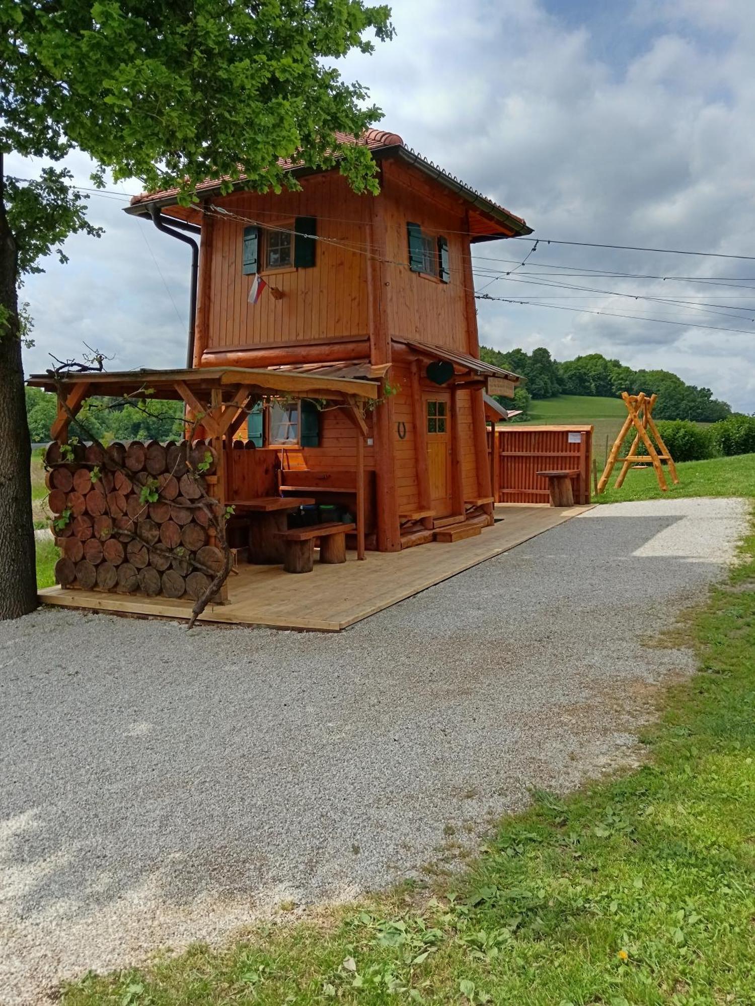 Unique Wooden House In Nature