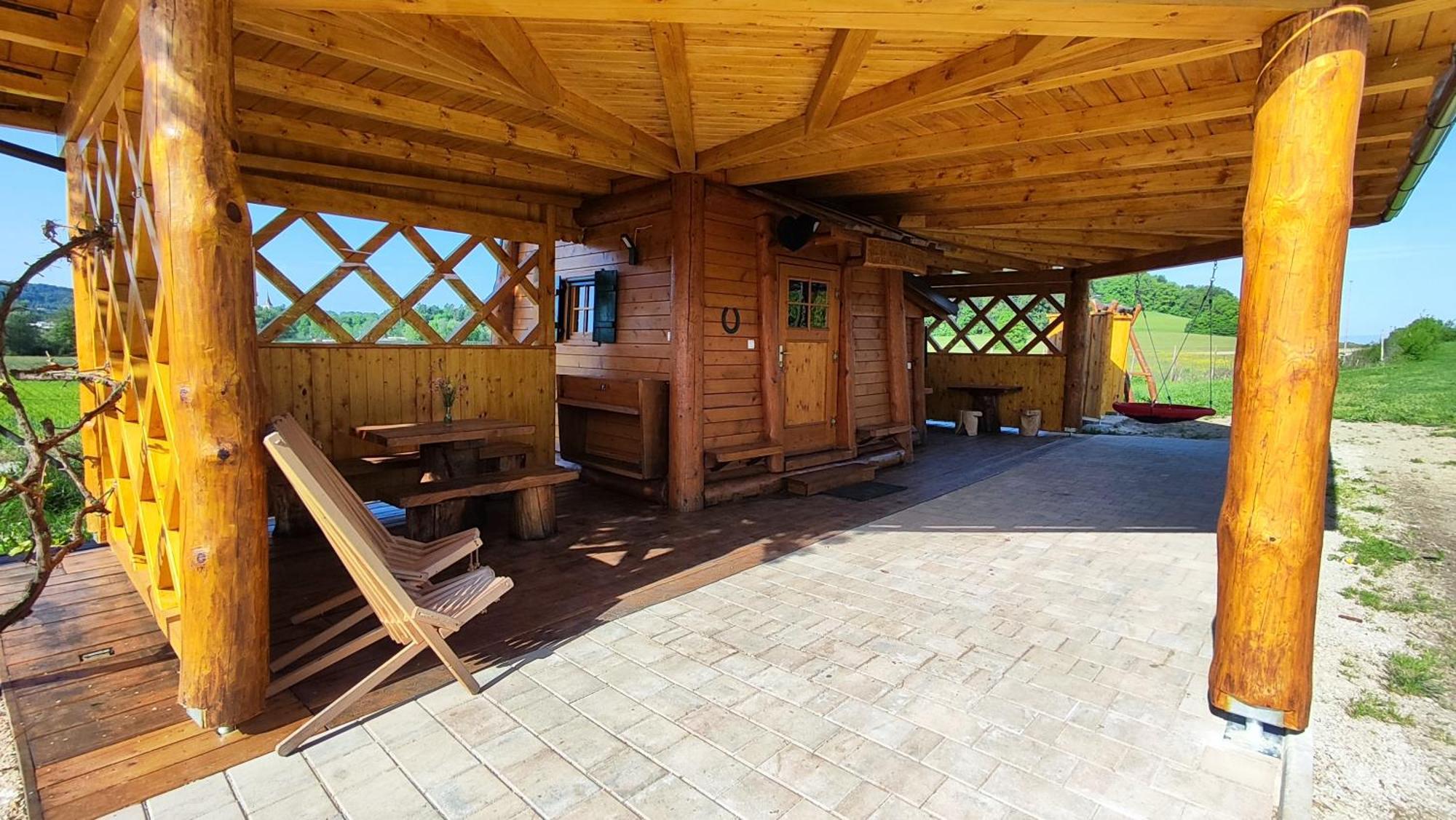 Unique Wooden House In Nature *